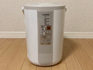 象印加湿器正面