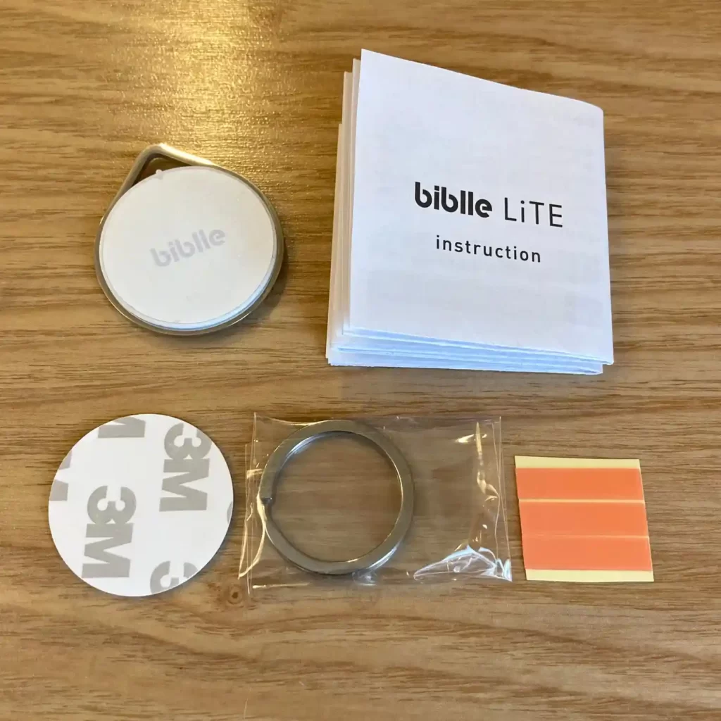 biblle LiTE 付属品